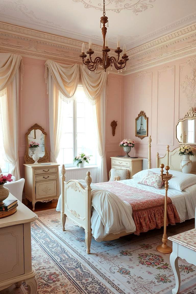 Vintage Romance - 24 Bedroom Ideas For Couples