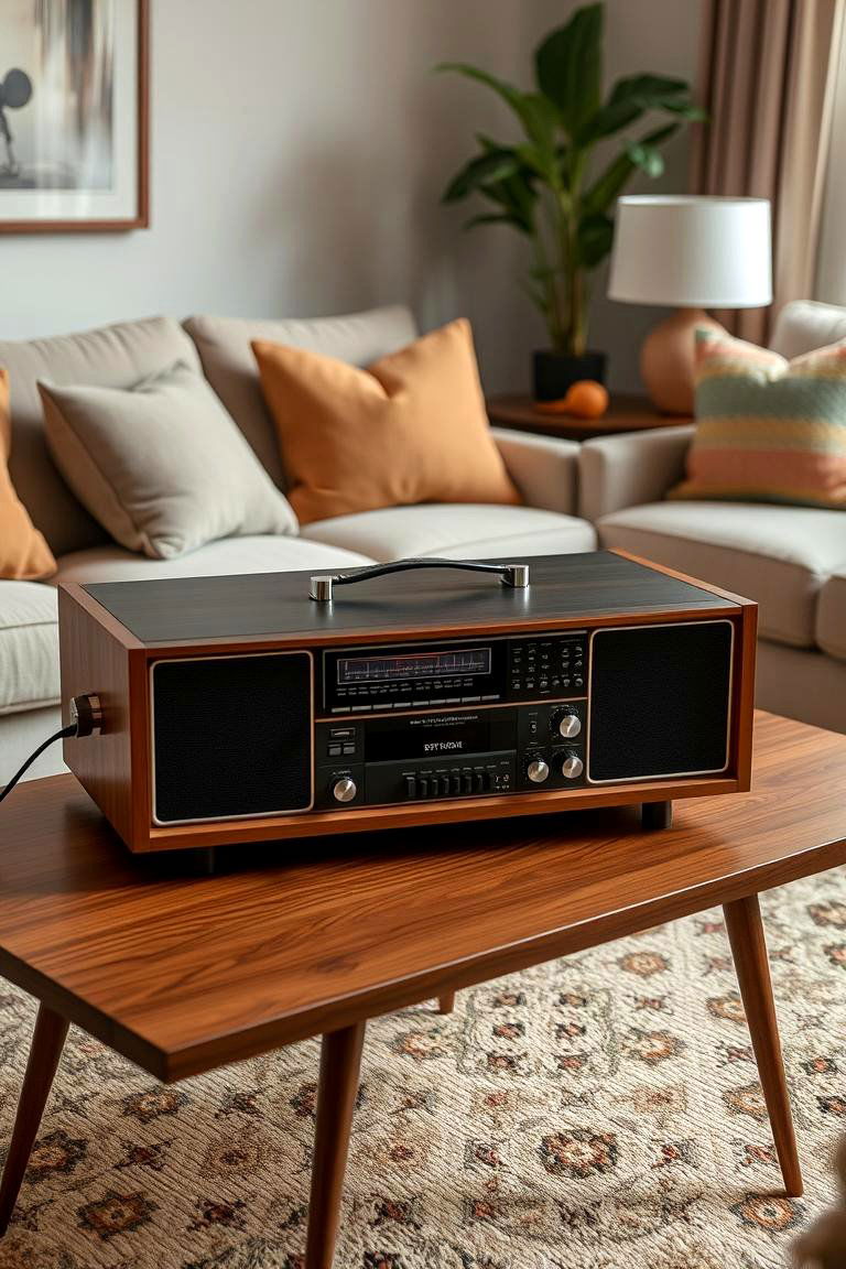 Vintage Stereo Systems - 24 70s Living Room Ideas