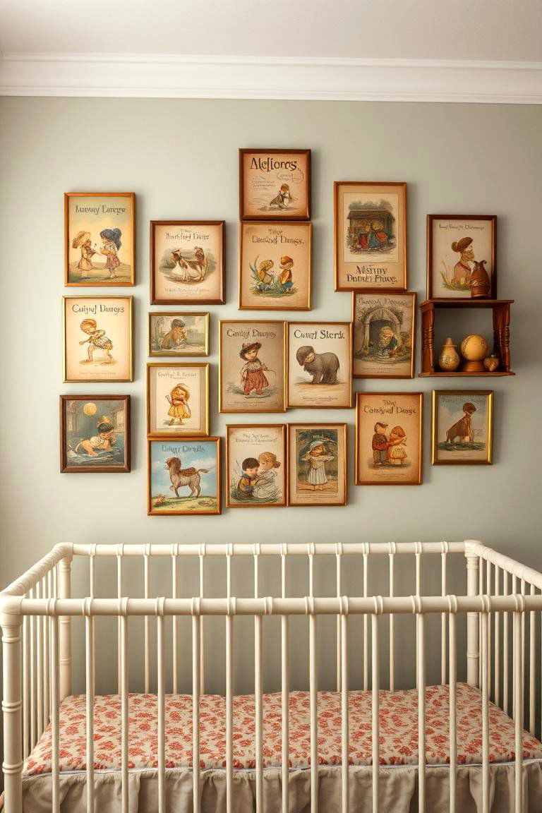 Vintage Storybook Illustrations - 24 Nursery Wall Decor Ideas