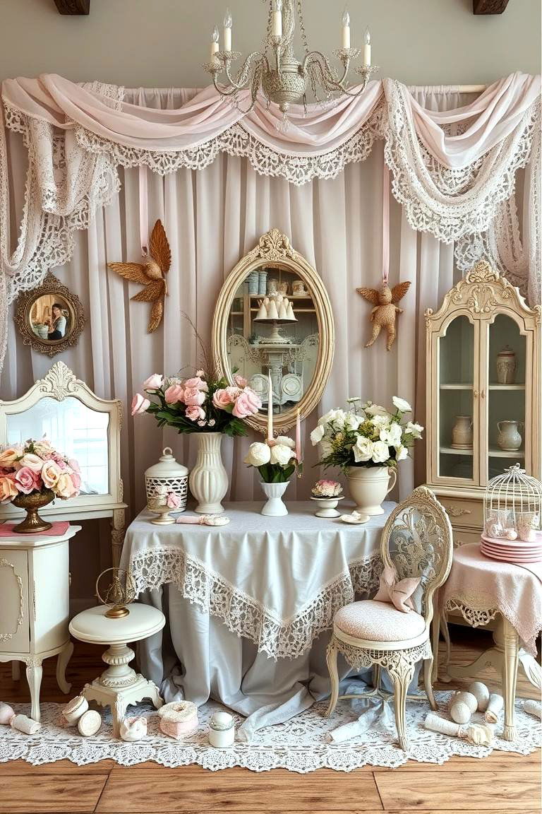 Vintage Style Decor Elegance - 24 Birthday Decoration Ideas