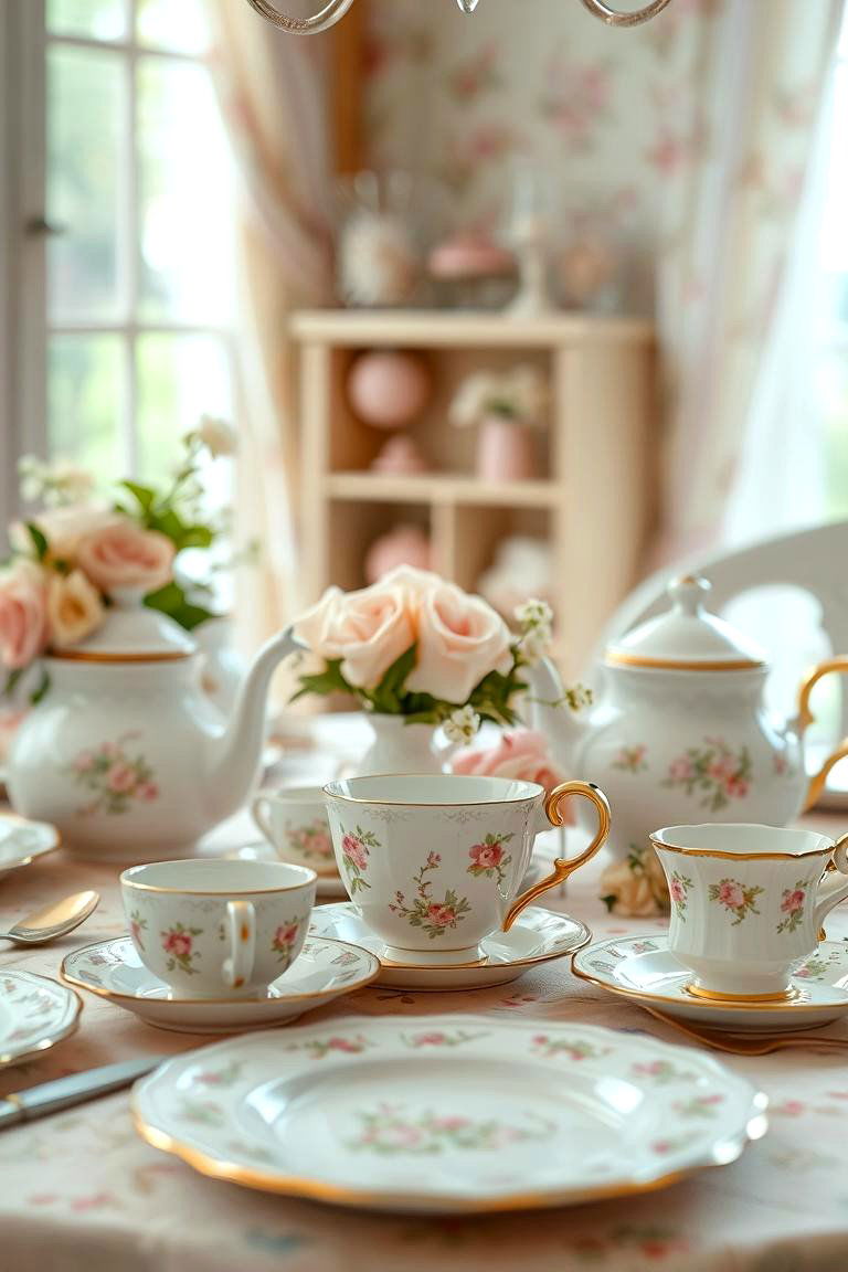 Vintage Tea Party Wedding - 24 Casual Wedding Ideas