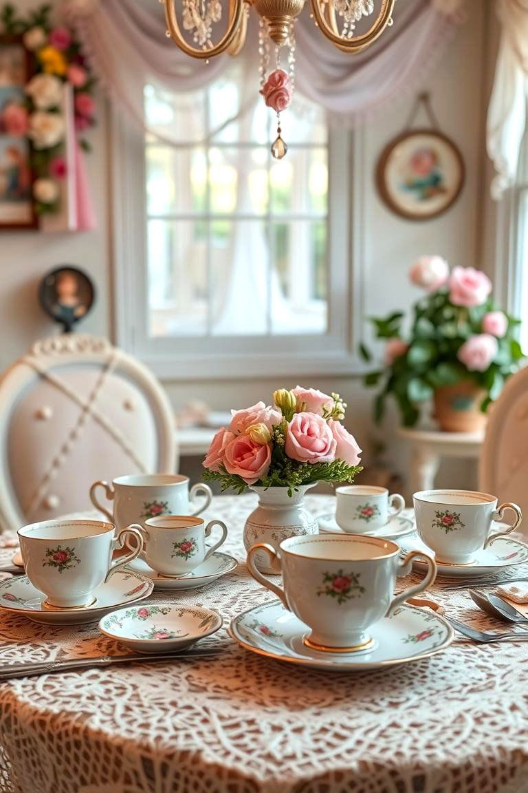 Vintage Tea Party - 24 Wedding Shower Ideas