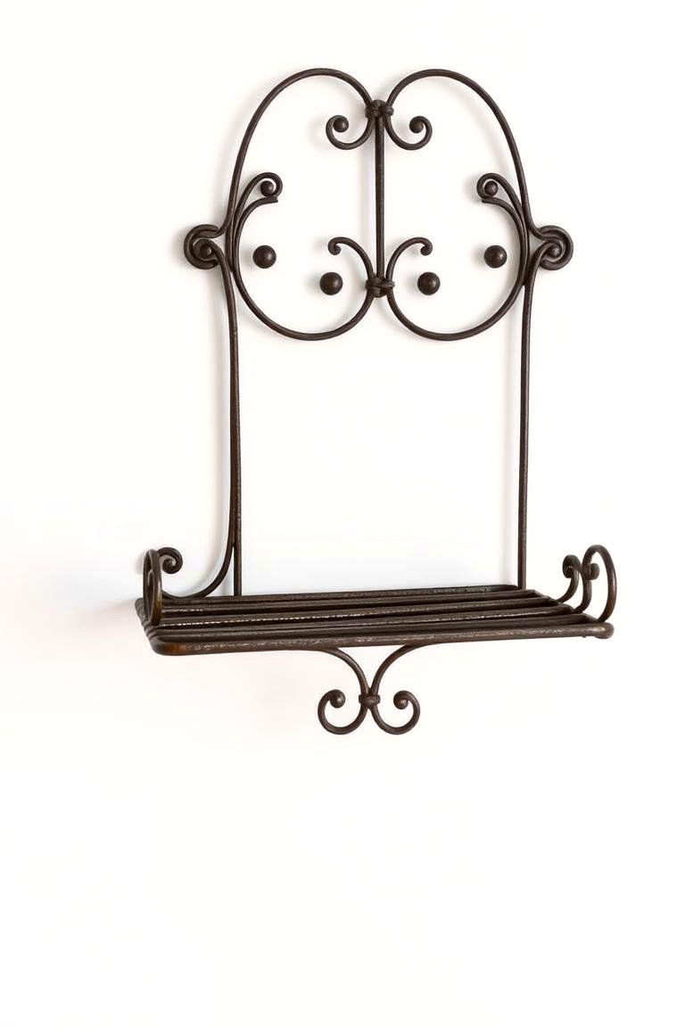 Vintage Towel Rack - 24 Bathroom Towel Rack Ideas