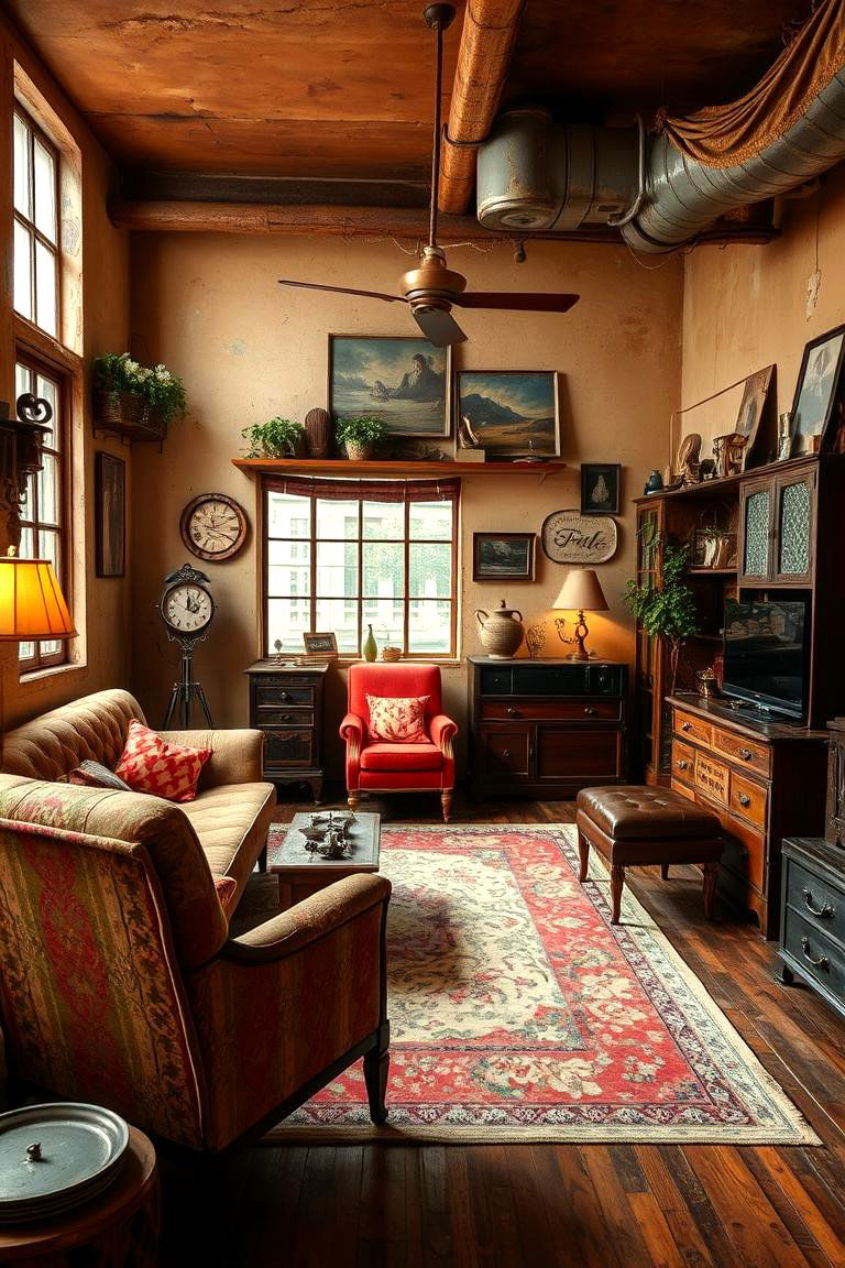 Vintage Vibe Room - 24 Boys Dorm Room Ideas