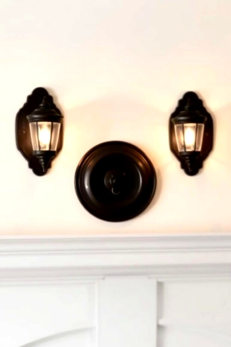 Vintage Wall Sconces - 24 Fireplace Mantel Lighting Ideas