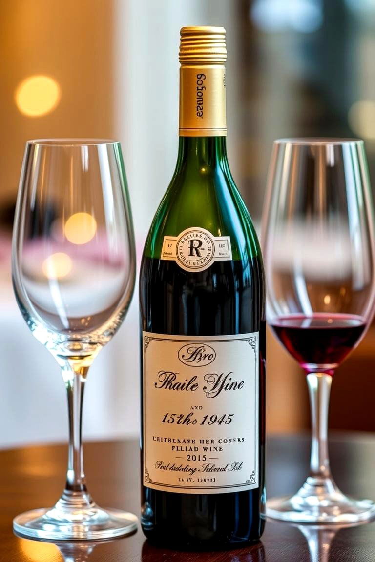 Vintage Wine or Champagne - 24 40th Wedding Anniversary Gift Ideas