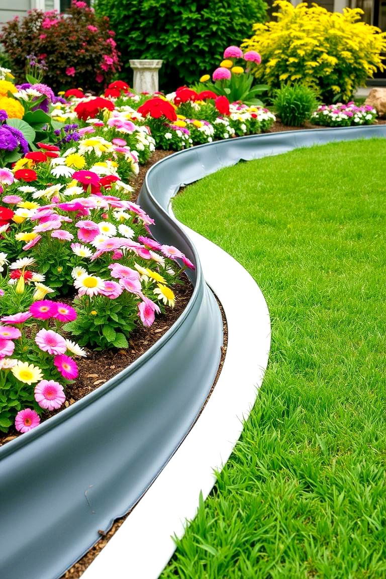 Vinyl Edging - 24 Garden Edging Ideas