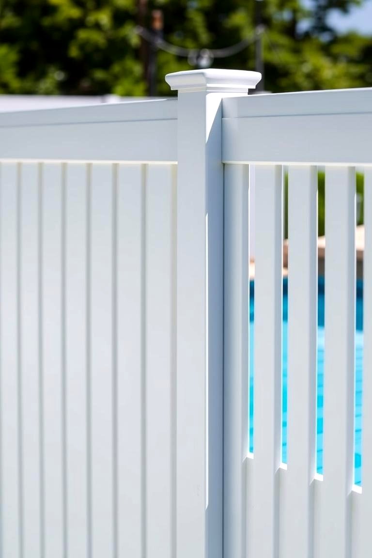 Vinyl Pool Fence - 24 Pool Fence Ideas