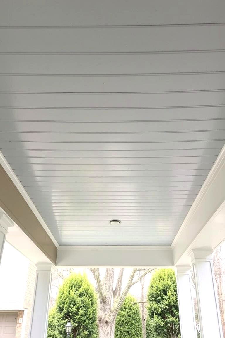 Vinyl Soffit Panels - 24 Porch Ceiling Ideas
