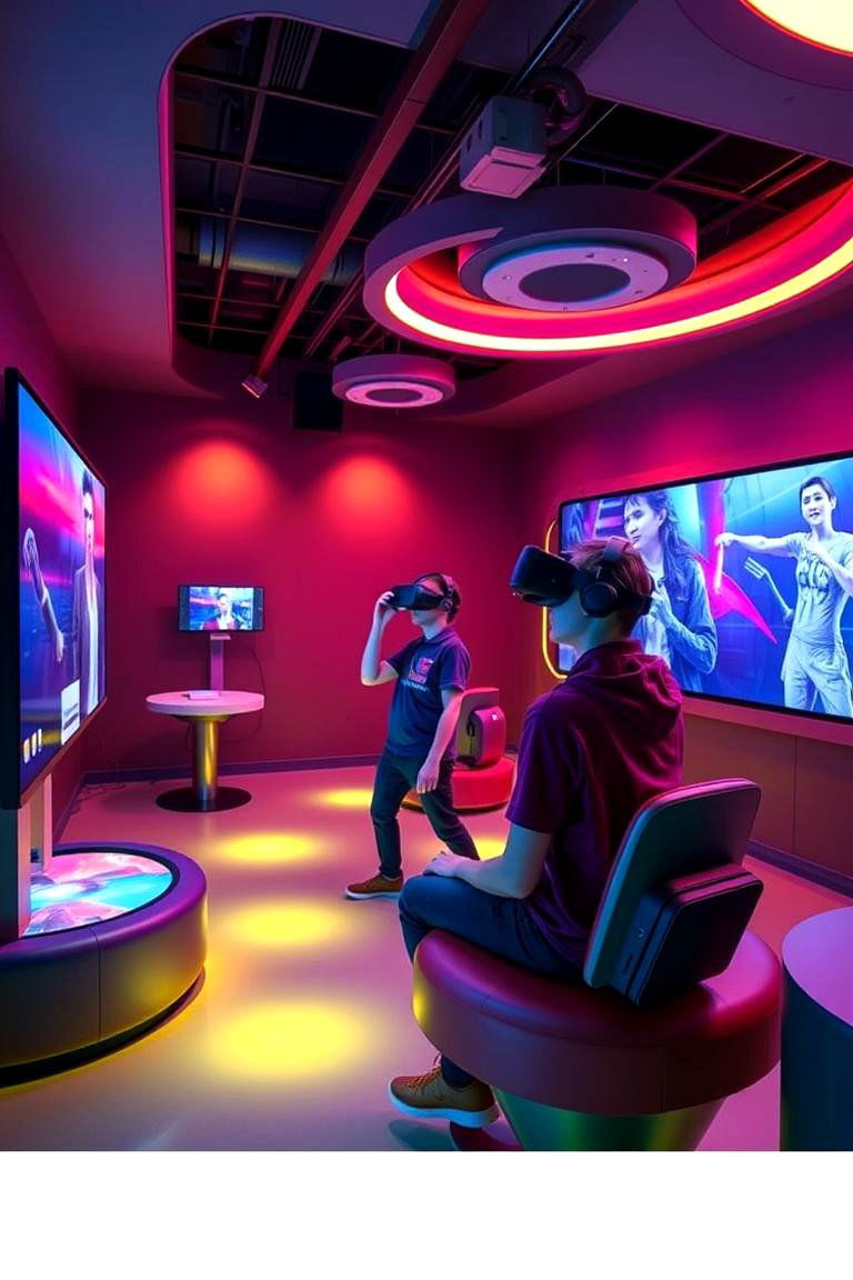 Virtual Reality Experience Room - 24 Teen Hangout Room Ideas