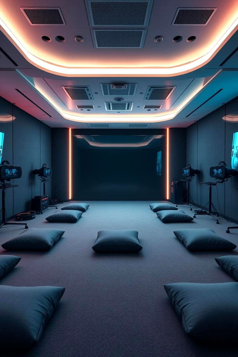 Virtual Reality Experience Room - 24 Game Room Ideas