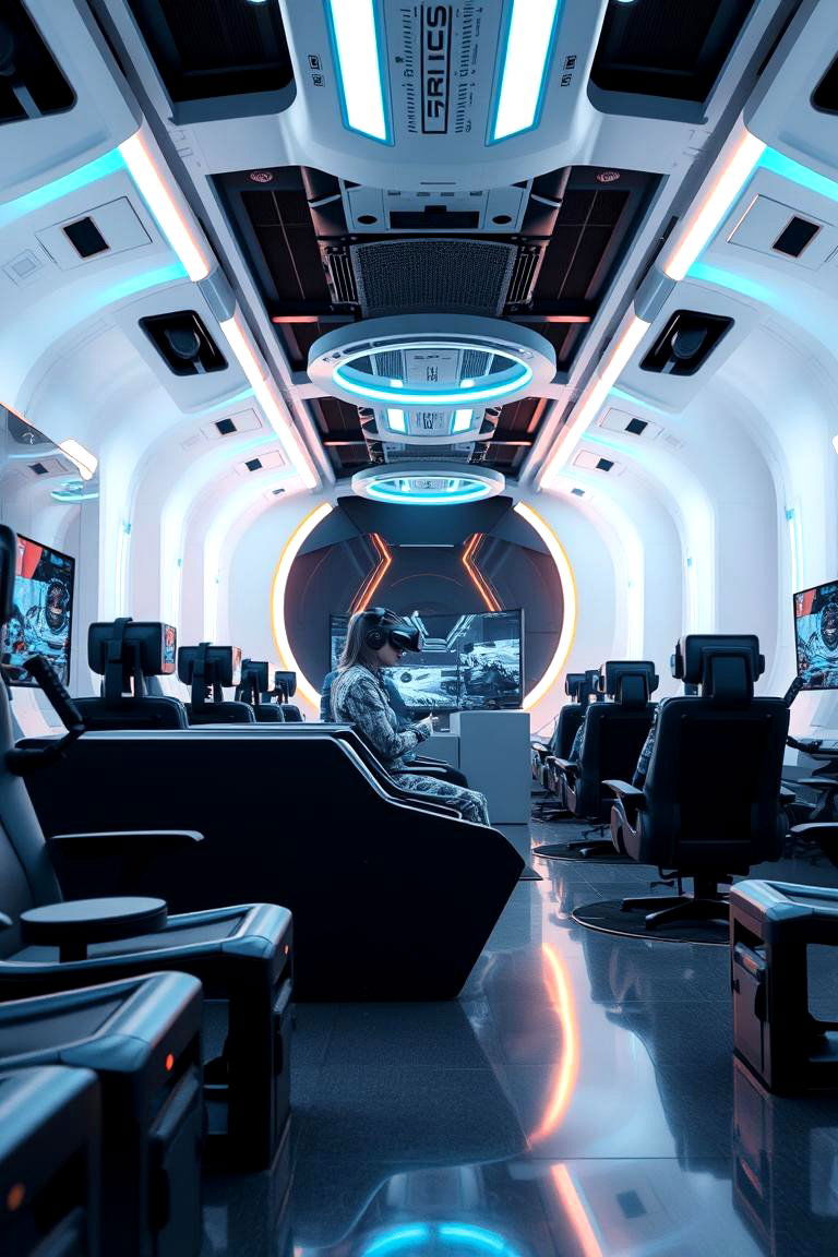 Virtual Reality Gaming Zone - 24 bonus room ideas