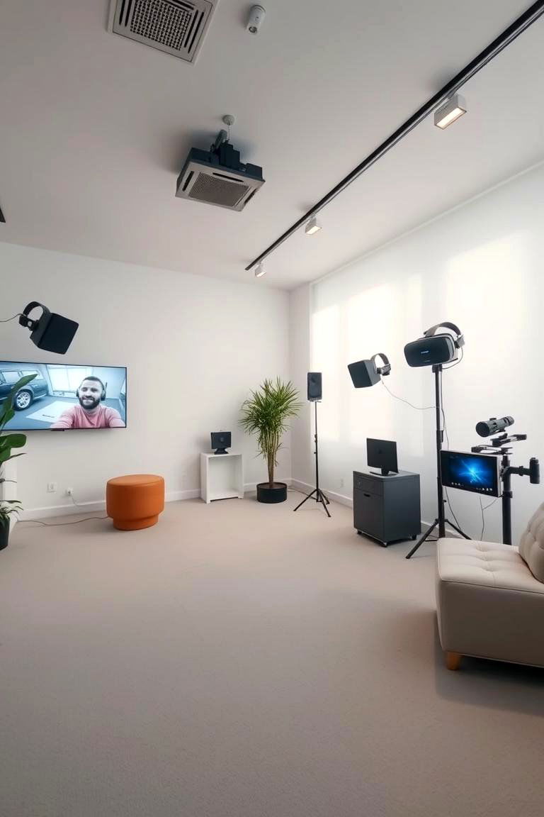 Virtual Reality Immersion Zone - 24 Boys Gaming Bedroom Ideas