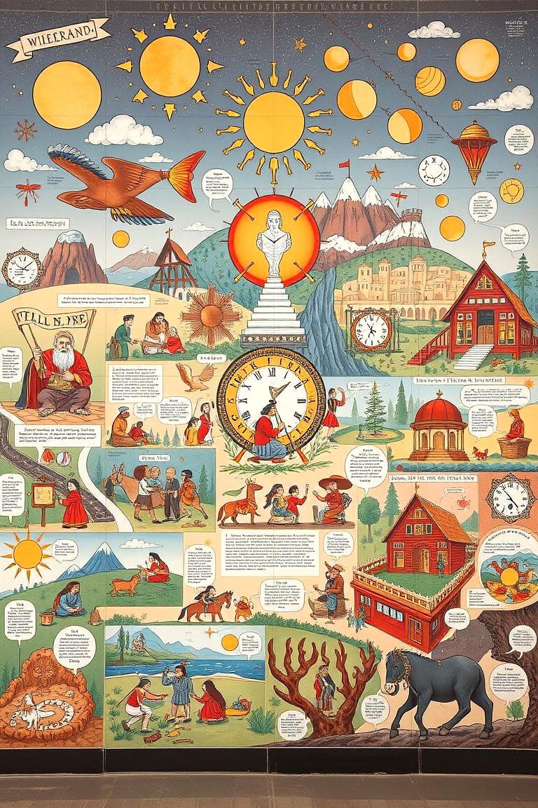 Visual Narratives Murals - 24 Library Murals