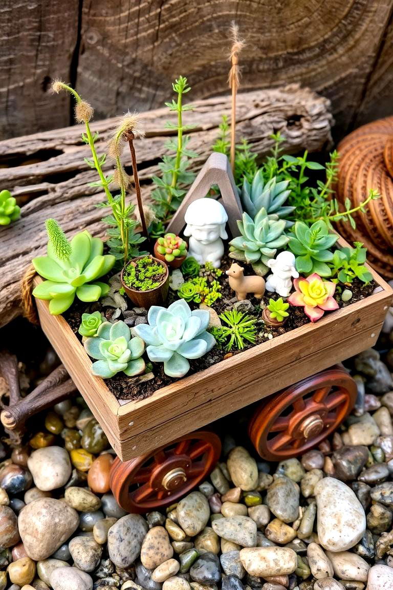 Wagon Garden - 24 Fall Bedroom Decor Ideas