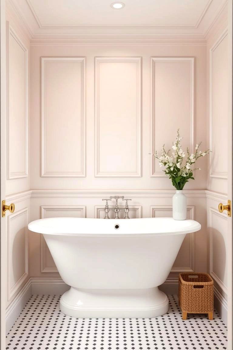 Wainscoting for a Timeless Appeal - 24 Bathroom Wall Paneling Ideas