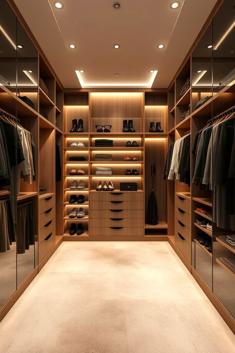 Walk In Built in Wardrobe - 24 Built-in Wardrobes Ideas