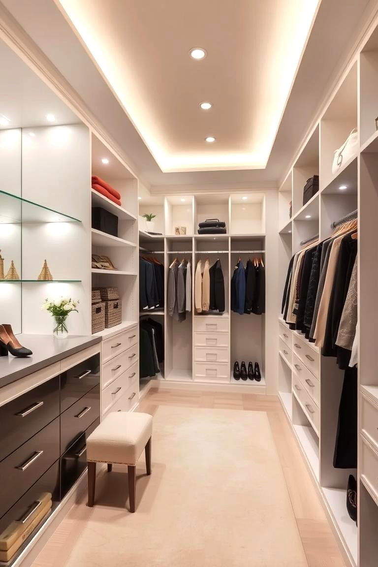 Walk In ClosetDressing Room - 24 Spare Room Ideas