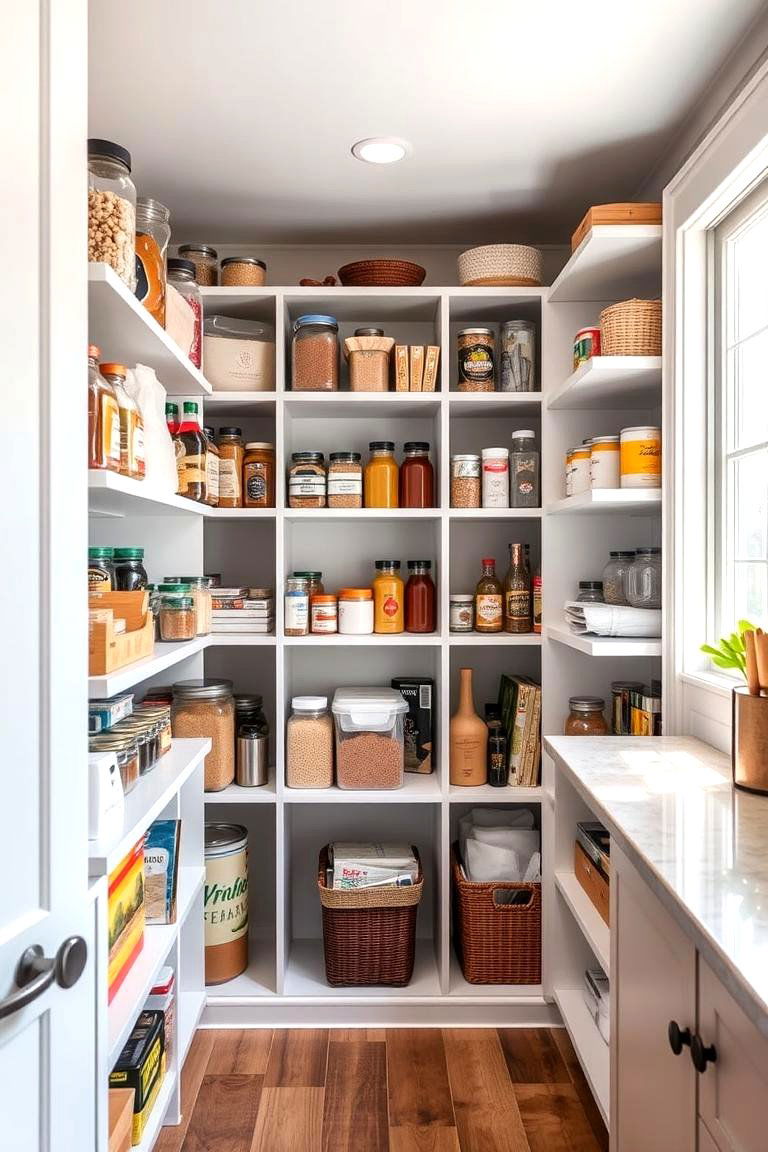 Walk In Pantry - 24 Luxury Kitchen Ideas