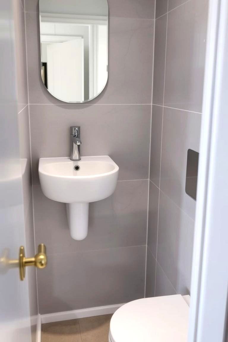 Wall Mounted Fixtures - 24 Small Ensuite Design Ideas