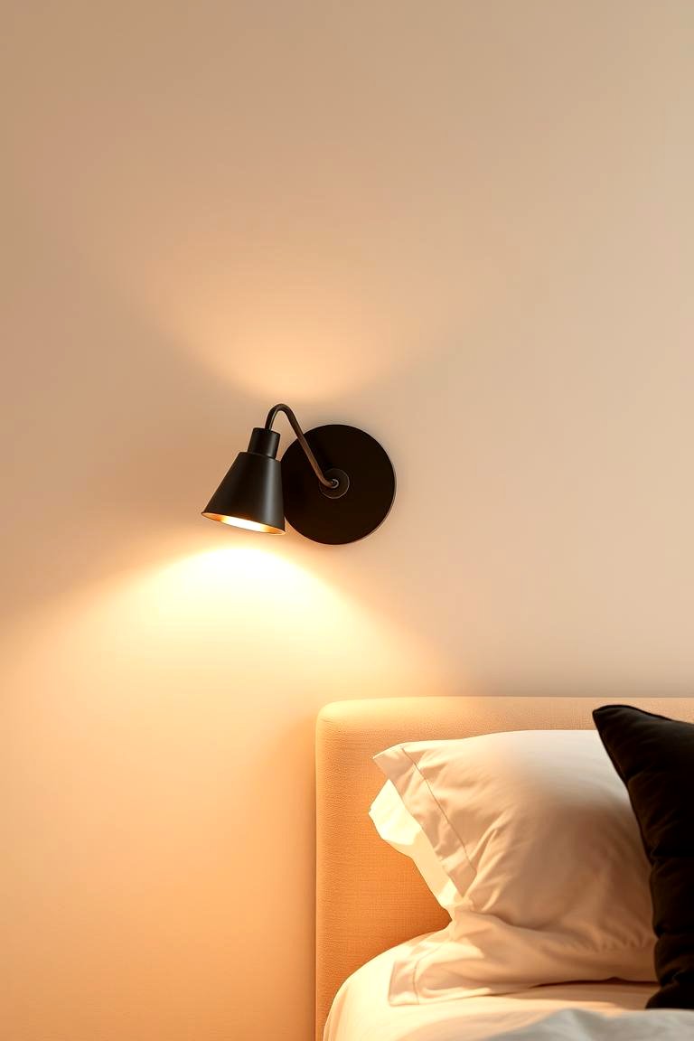 Wall Mounted Lighting Fixtures - 24 Bedroom Wall Decor Ideas