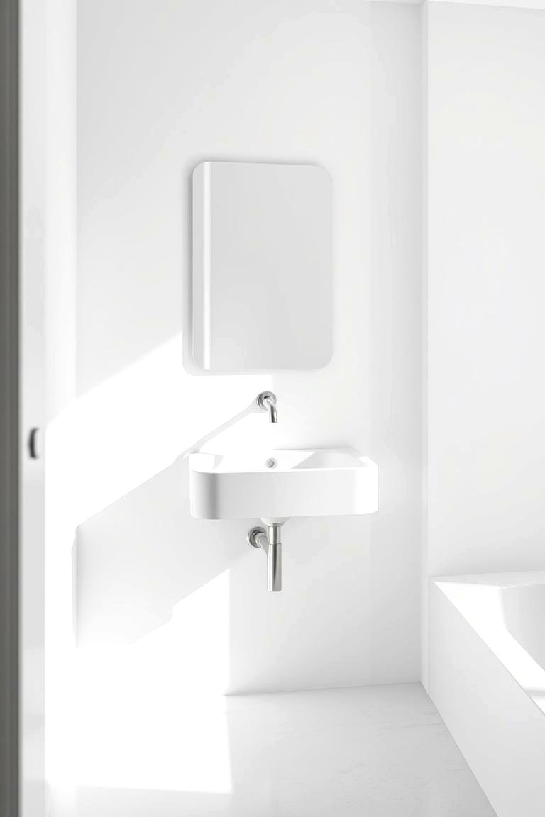 Wall Mounted Sink - 24 Small Bathroom Sink Ideas