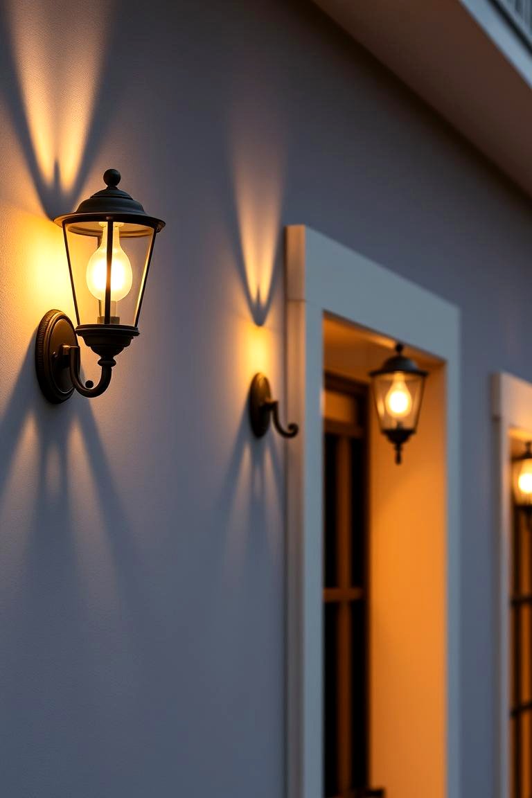 Wall Sconces for Exterior Walls - 24 Landscape Lighting Ideas
