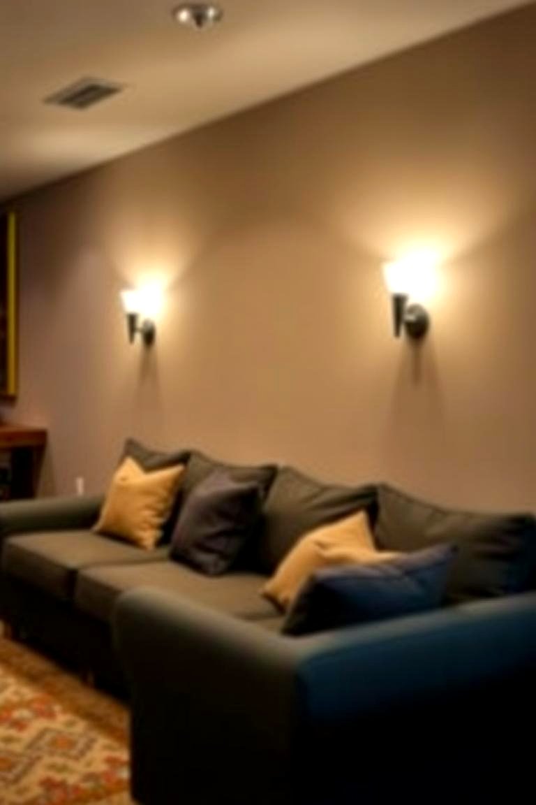 Wall Sconces for Soft Ambient Lighting - 24 Basement Lighting Ideas