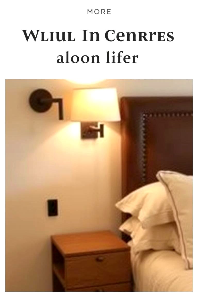 Wall mounted Lighting Fixtures - 24 No Headboard Ideas