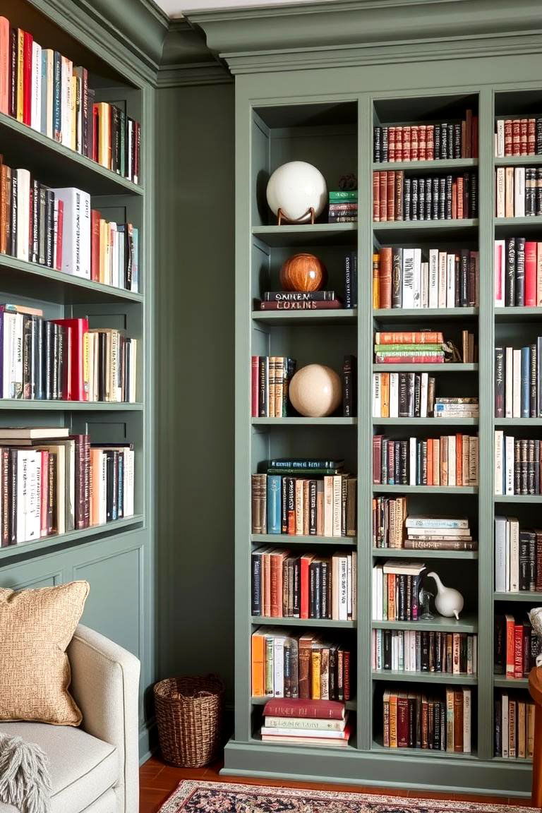 Wallcovering Calm Sage Green Wallpaper - 24 Sage Green Decor Ideas