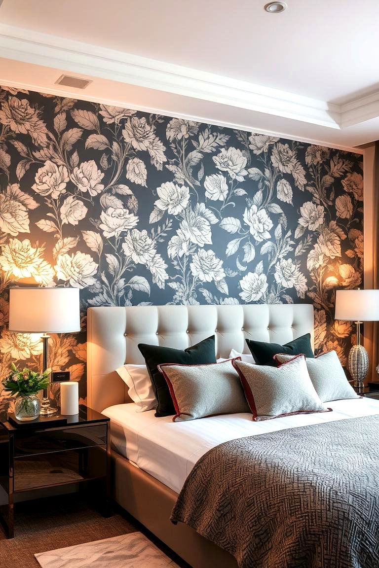 Wallpaper for Pattern and Personality - 24 Feature Wall Ideas