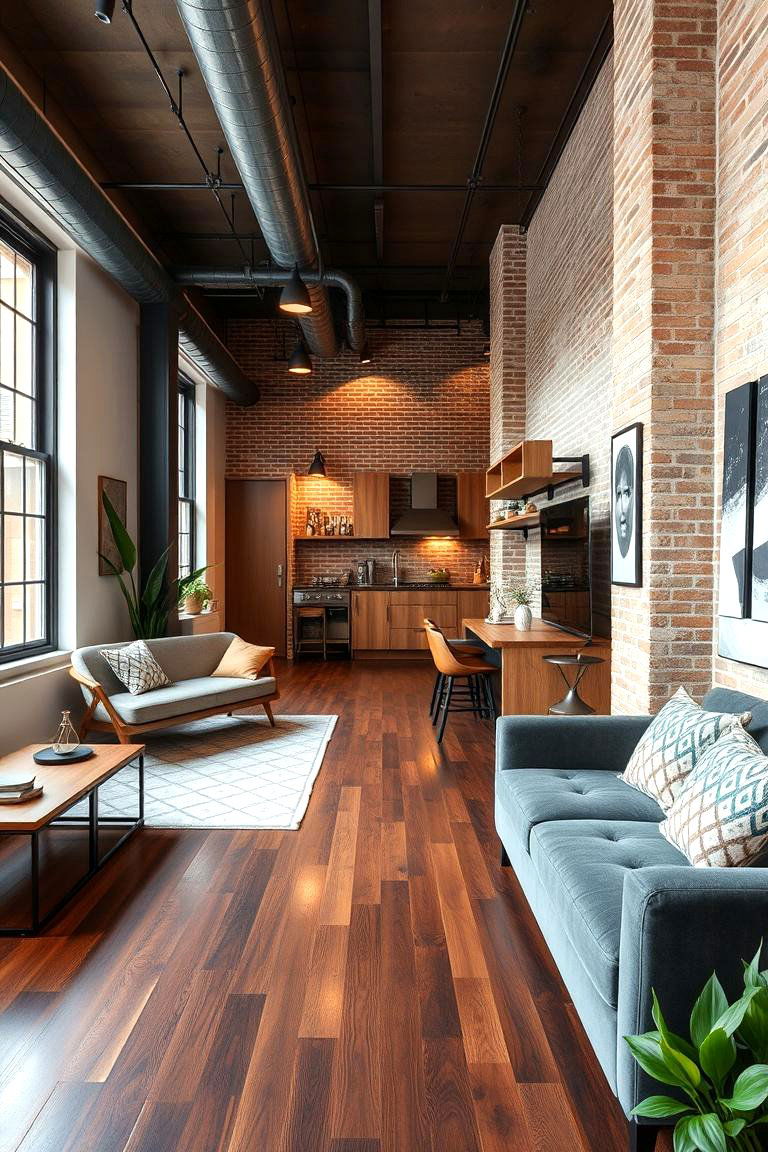 Warm Cozy Ambiance - 24 Dark Walnut Floors for Rooms