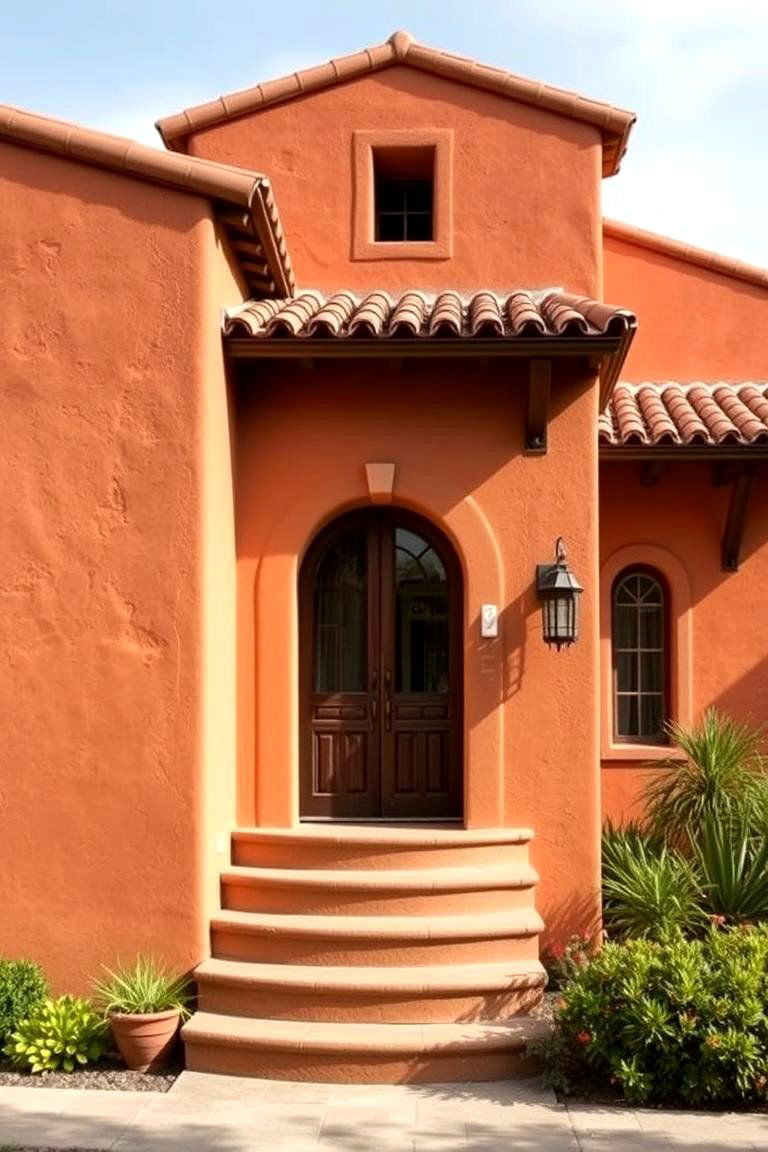 Warm Earthy Color Palettes - 24 spanish colonial revival architecture