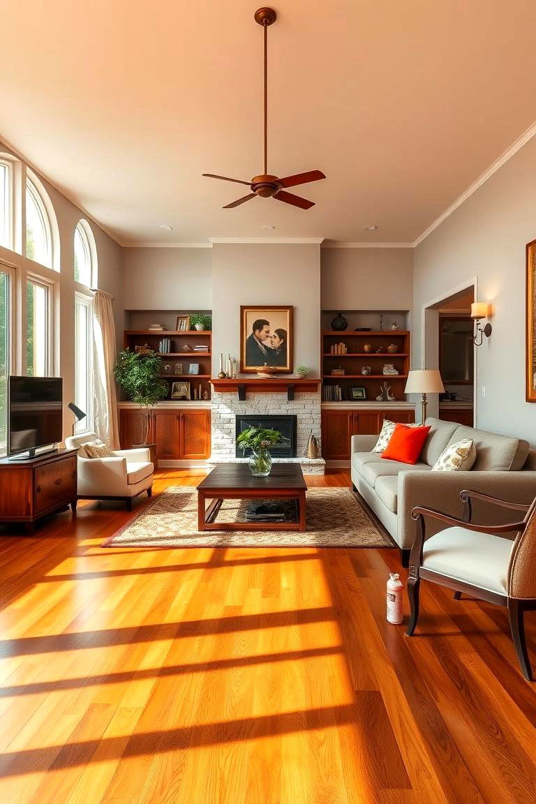 Warm Honey Tone - 24 Wood Floor Colors