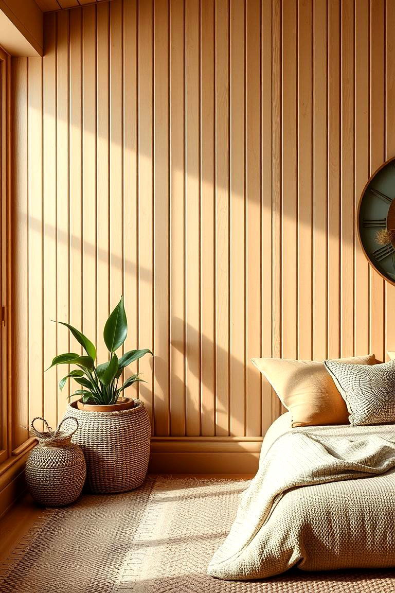 Warm Natural Tones - 24 Beadboard Wall Ideas