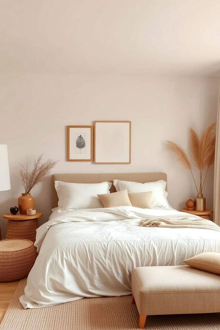 Warm Neutral Serenity - 24 Primary Bedroom Ideas