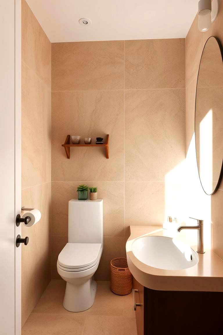Warm Neutrality - 24 Travertine Tile Bathroom Ideas