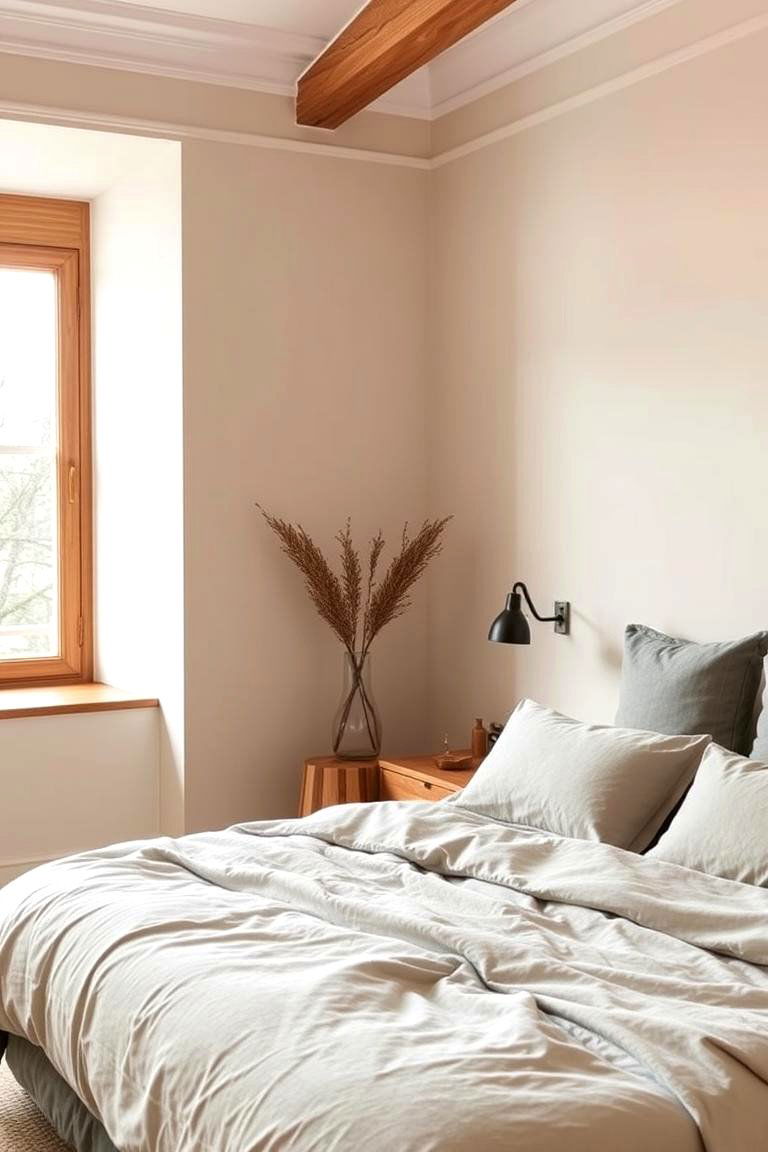 Warm Neutrals to Create Calm - 24 Cozy Bedroom Ideas