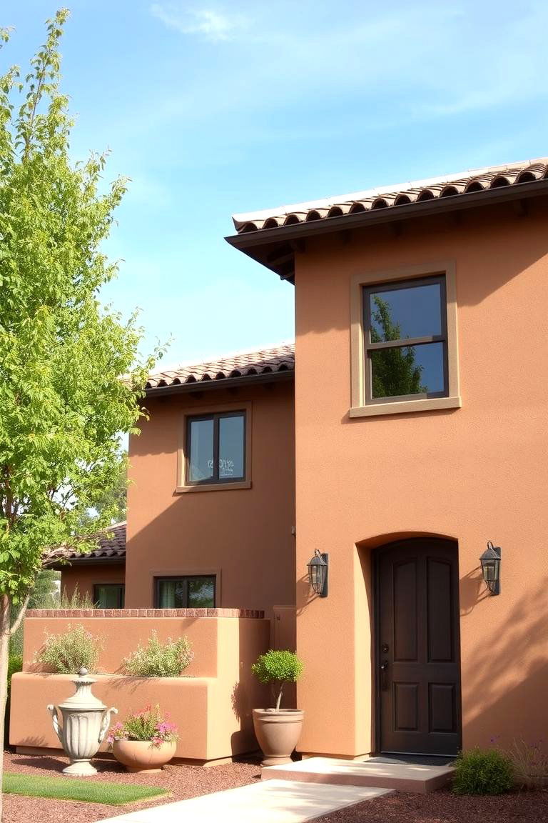 Warm Taupe Brown - 24 Brown Exterior House Colors