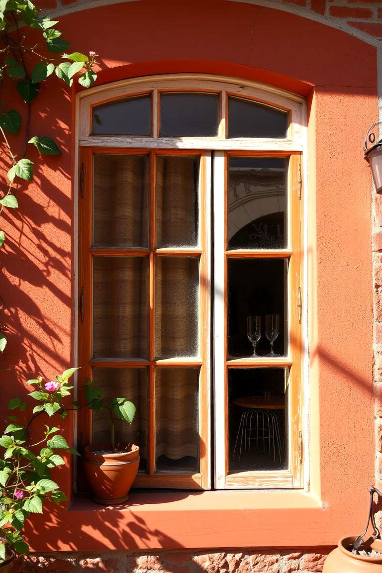 Warm Terracotta Hues - 24 spanish style windows