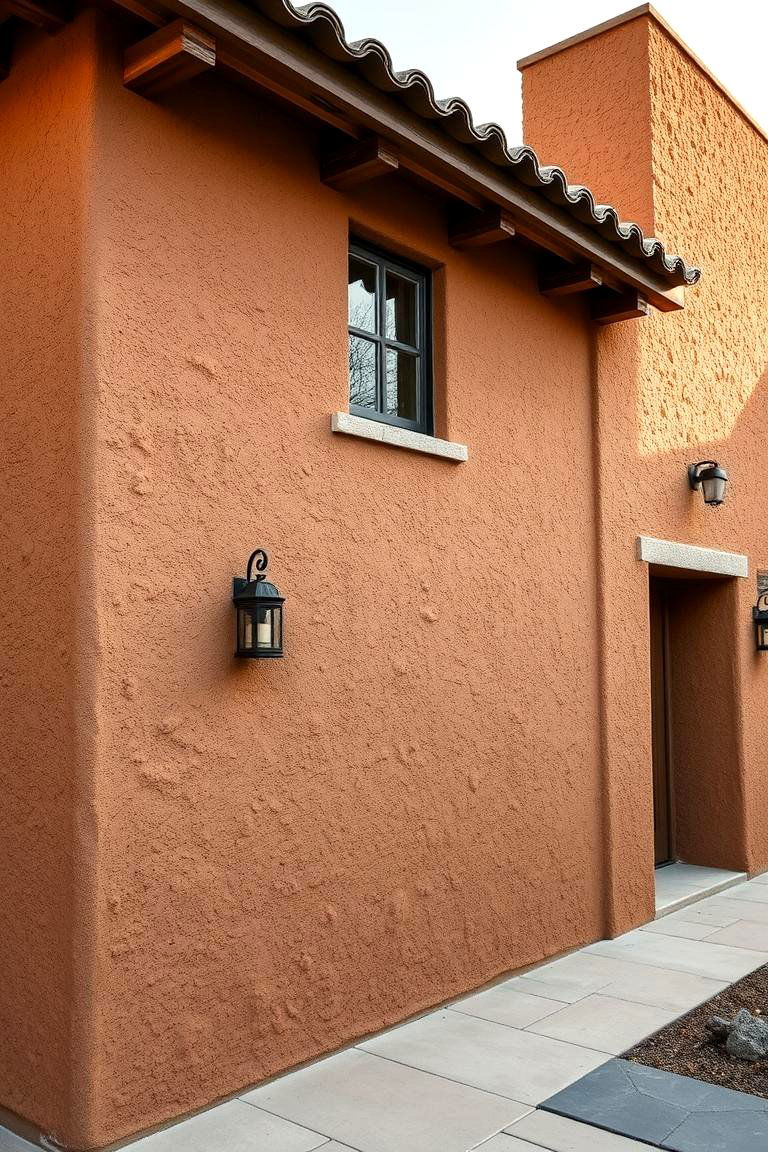Warm Walnut - 24 Stucco Colors for Home Exteriors