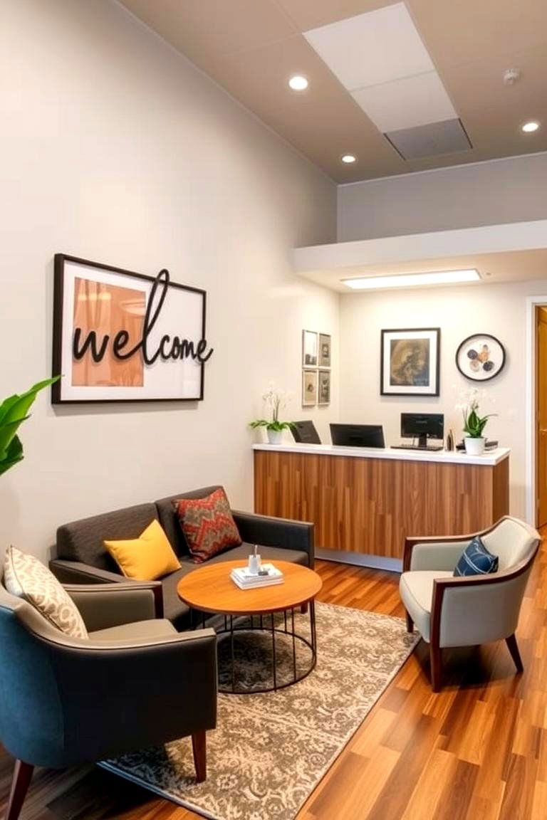 Warm Welcome Reception - 24 Therapist Office Decor Ideas