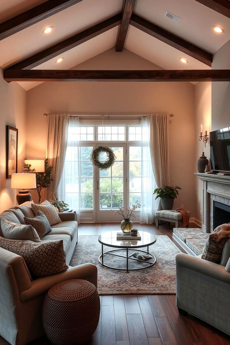 Warm and Inviting Ambiance - 24 Magnolia Living Room Ideas