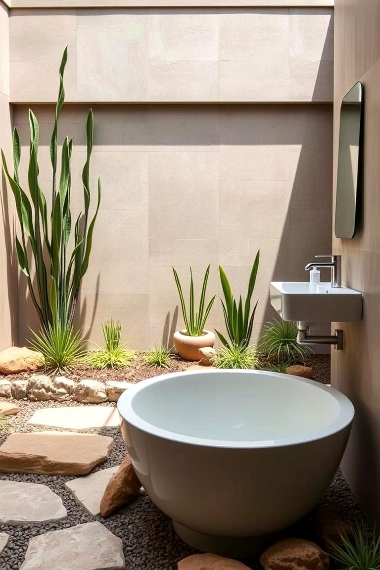 Water Efficient Landscaping - 24 Greenhouse Bathroom Ideas