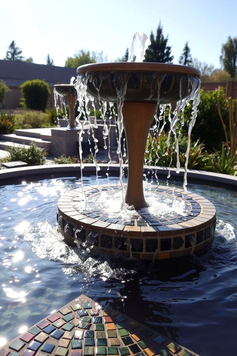 Water Feature Artistry - 24 Garden Art Ideas