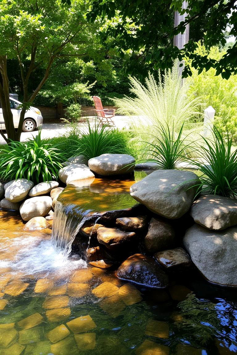 Water Feature Oasis - 24 Garden Shade Ideas