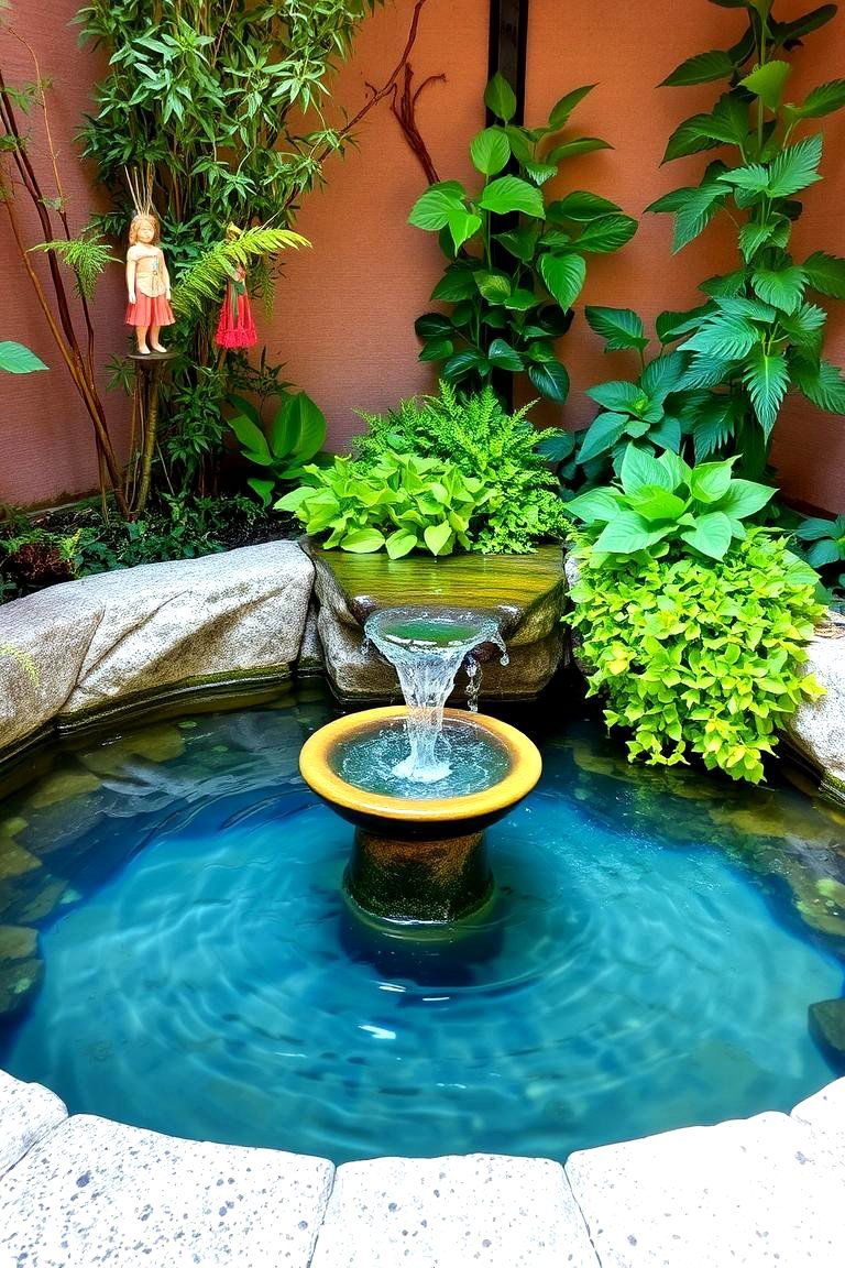 Water Feature Wonder Nook - 24 Garden Nook Ideas