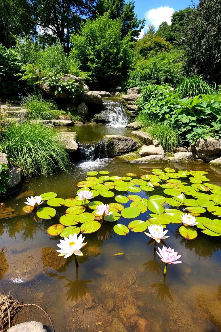 Water Garden for Tranquility - 24 Garden Ideas