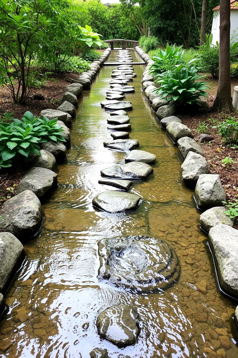 Water Pathways for a Tranquil Experience - 24 Natural Walkway Ideas