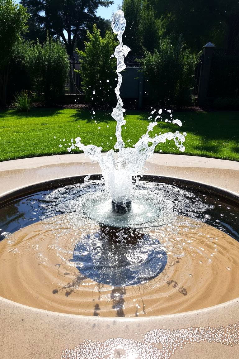 Water Play Area - 24 Sensory Garden Ideas